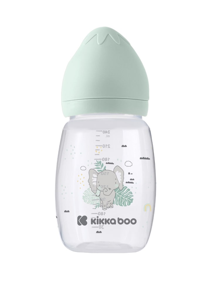 Kikkaboo Babyflasche Savanna 260 ml in grün günstig kaufen onesize