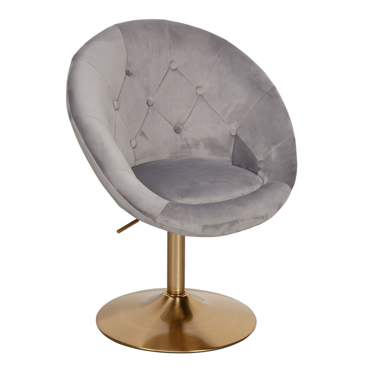 Wohnling Loungesessel 100 x 67 x 62 cm Grau