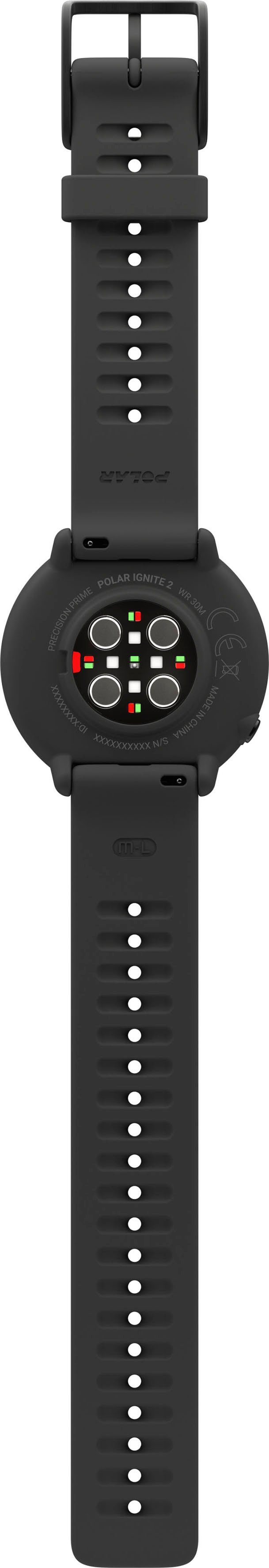 Polar Ignite 2 GPS-Fitnessuhr, Größe S-L Smartwatch