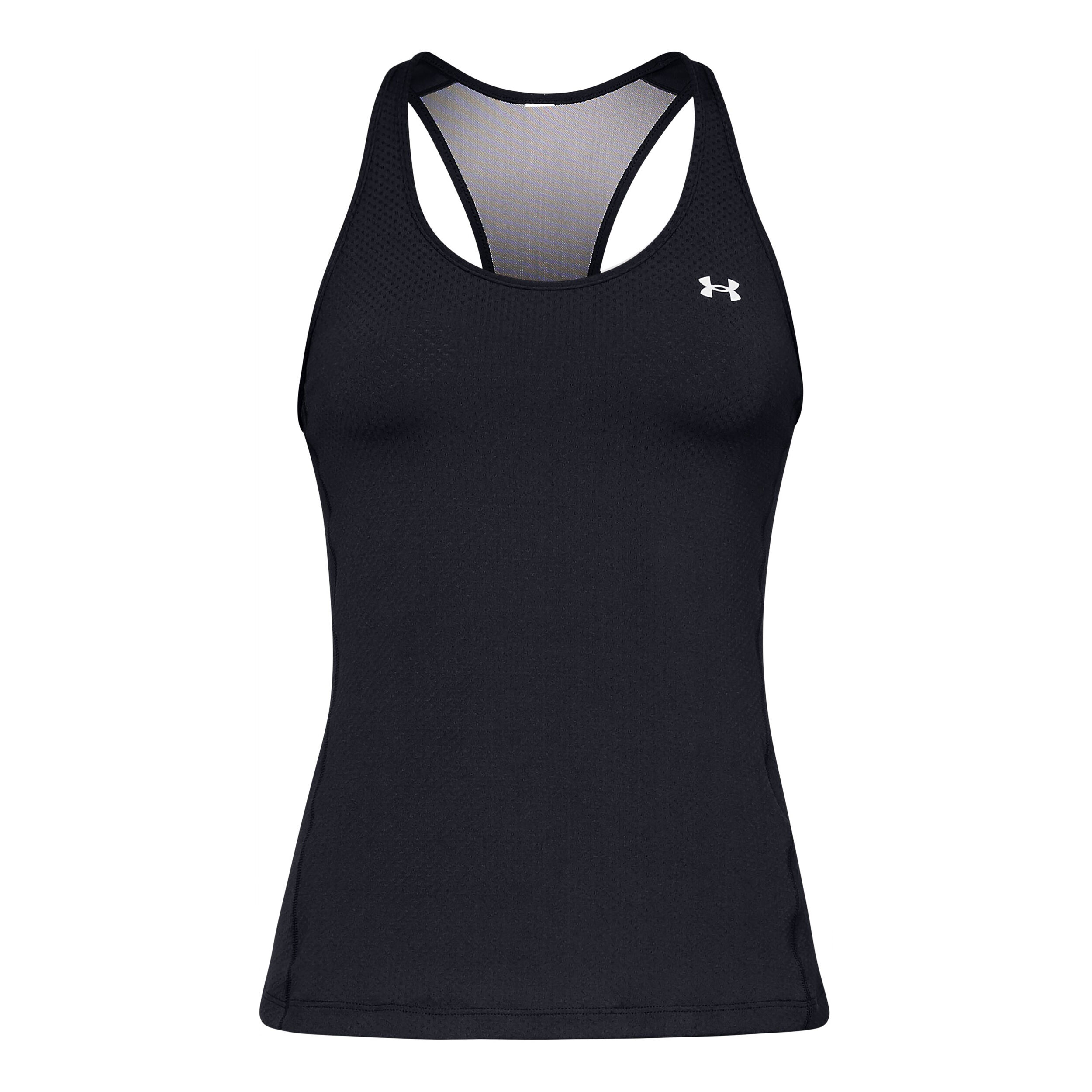 Heatgear Racer Tank-Top Damen - Schwarz, Silber