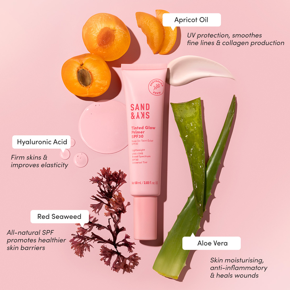 Sand & Sky Tinted Glow Primer SPF 30 60 ml