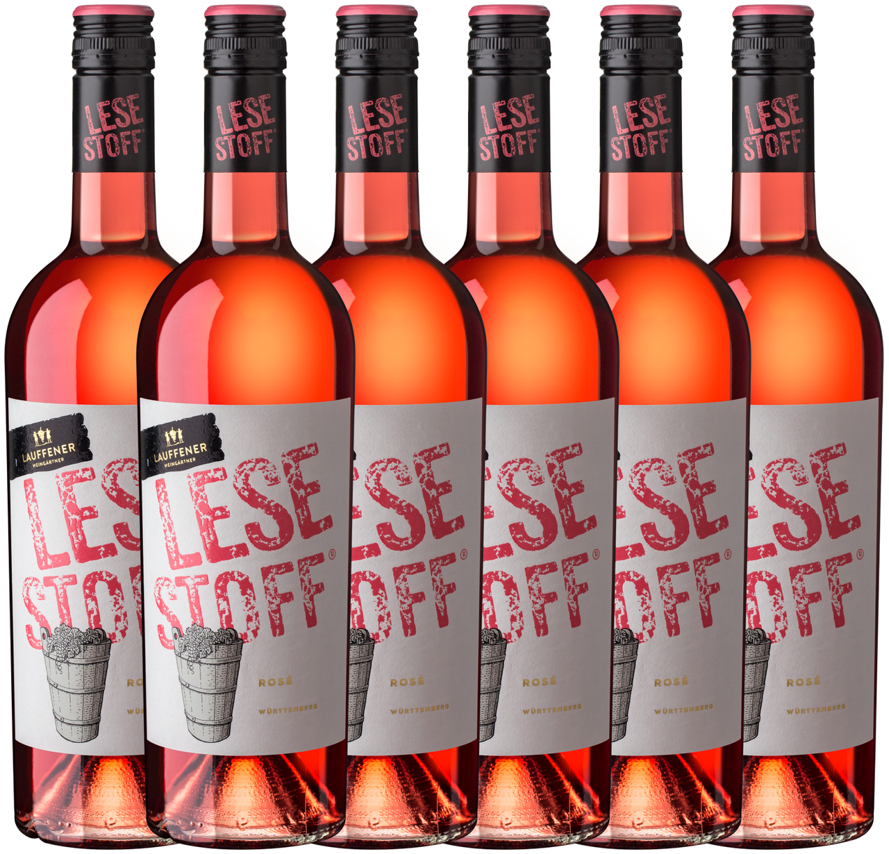Lauffener Weingärtner eG Lauffener Lesestoff Rosé QbA 0,75l - 6er Karton