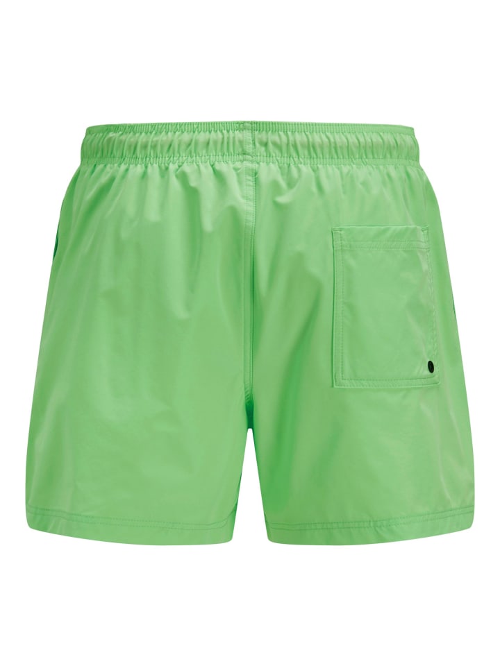 JACK & JONES Junior Badeshorts  JPSTMAUI JJSWIM DOUBLE LOGO JNR in summer green günstig kaufen