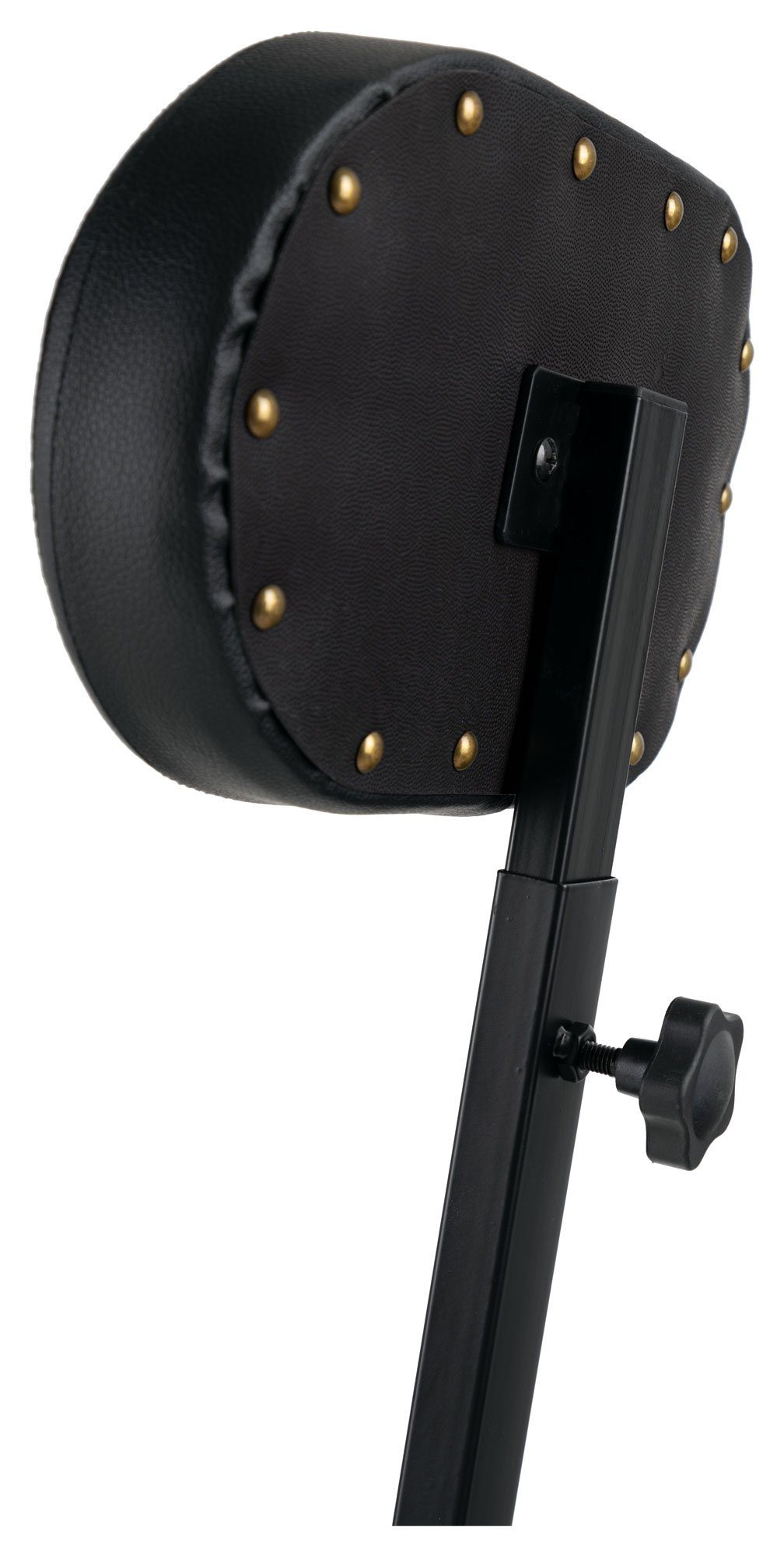 Classic Cantabile Stehhilfe ST-200 PRO Stehhilfe Stehstuhl Stehsitz Bügelstuhl (massives Stahlgestell, Gummifüßen, Sitzhöhe 5-stufig, 57 - 81 cm einstellbar, Sitzfläche BxHxT: 41 x 8,5 x 37 cm) schwarz