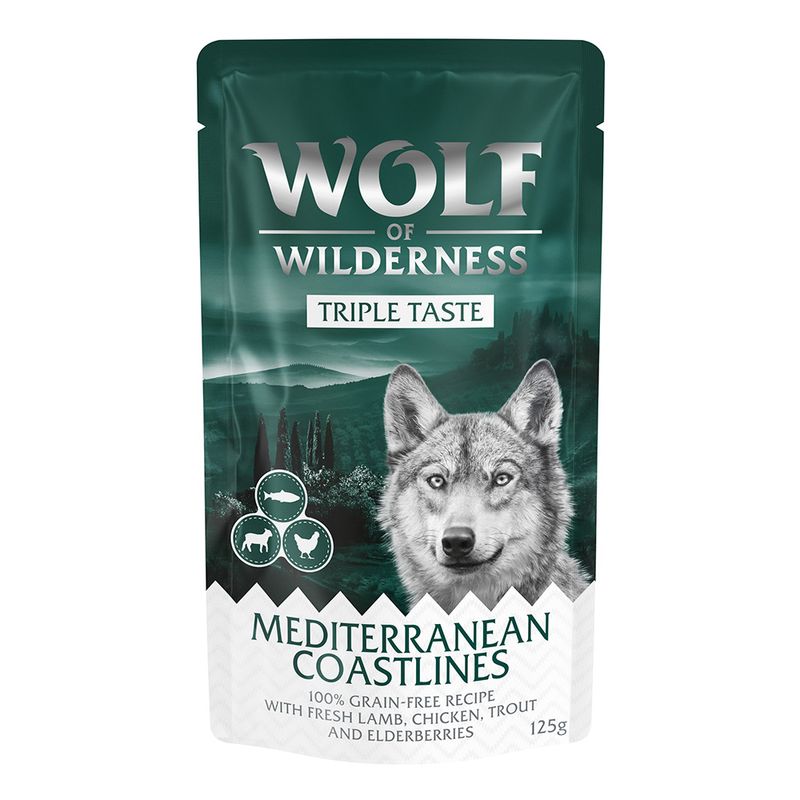 Wolf of Wilderness 'Triple Taste' 12 x 125 g