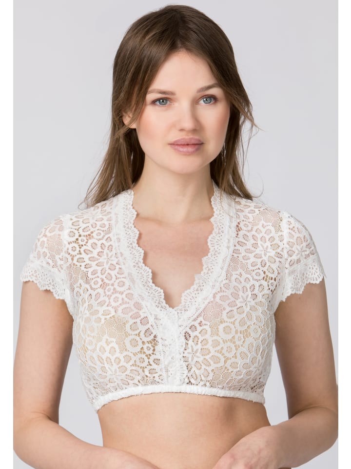 Stockerpoint Stockerpoint Dirndlbluse Kensy in creme günstig kaufen