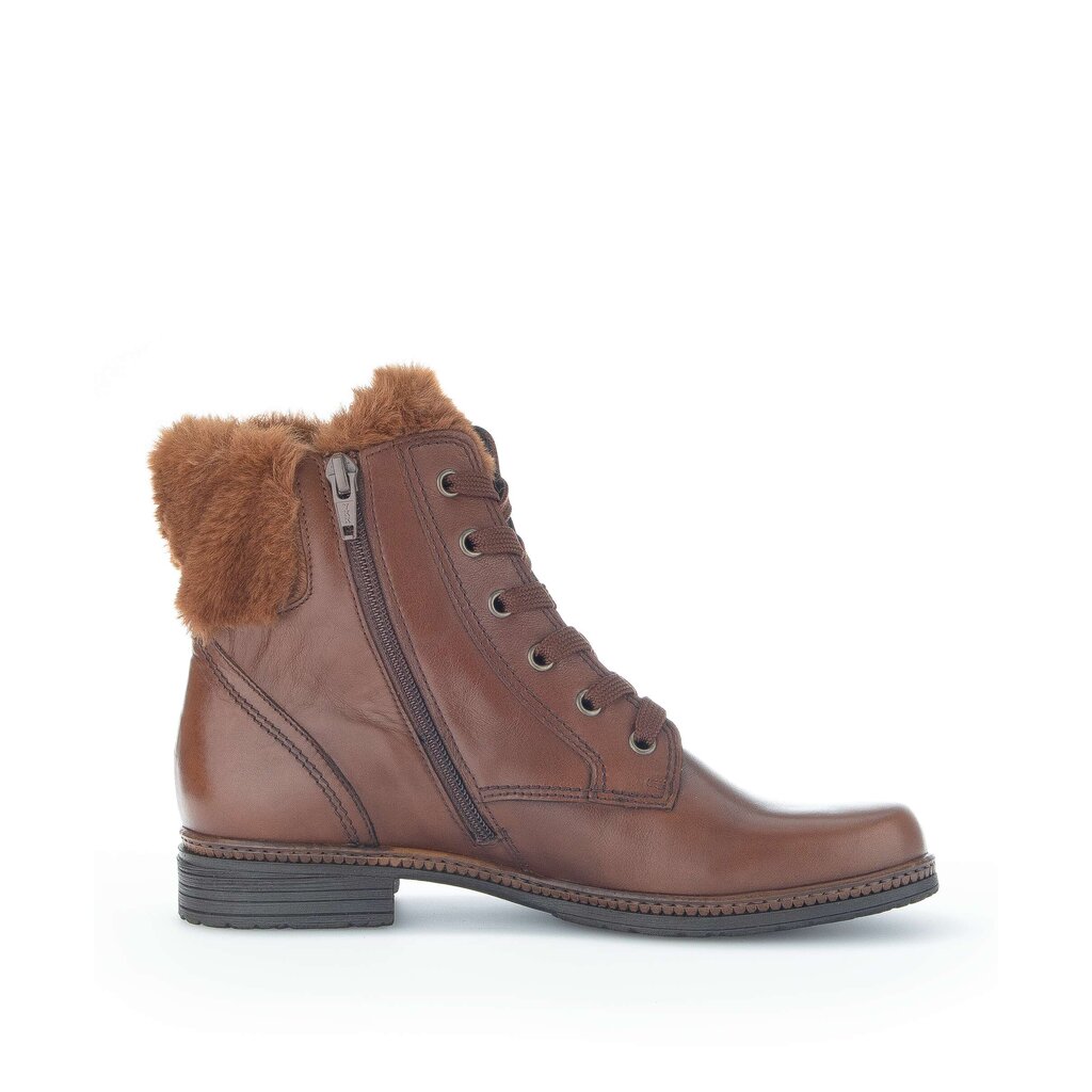 Gabor fashion Schnürstiefelette braun