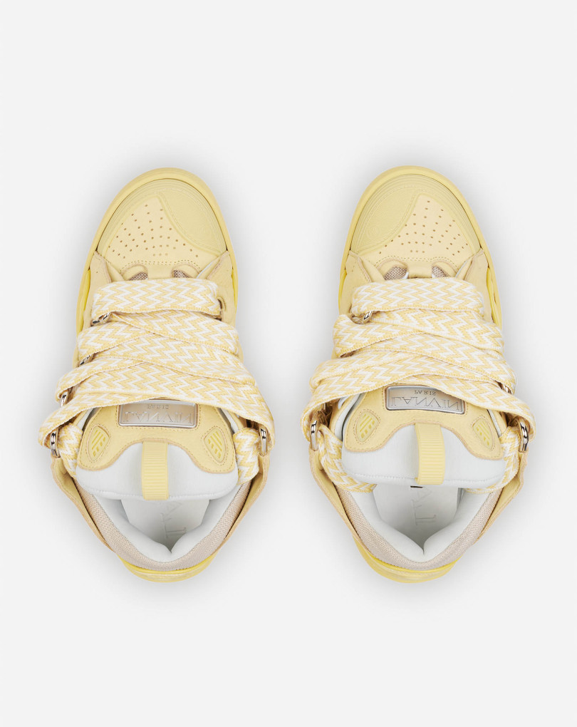 SNEAKERS CURB EN CUIR