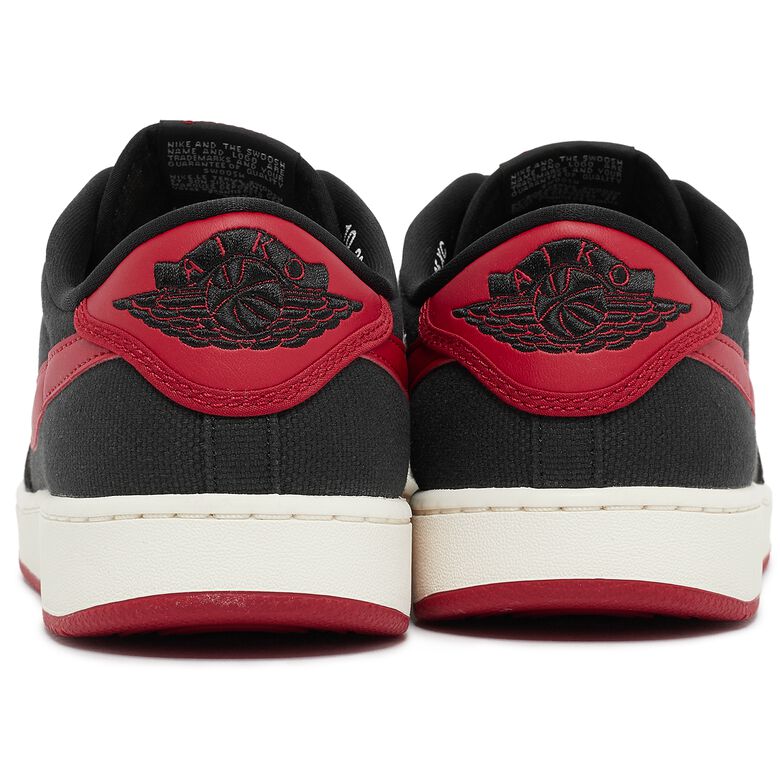 JORDAN Air Jordan 1 KO Low QS black/varsity red-sail