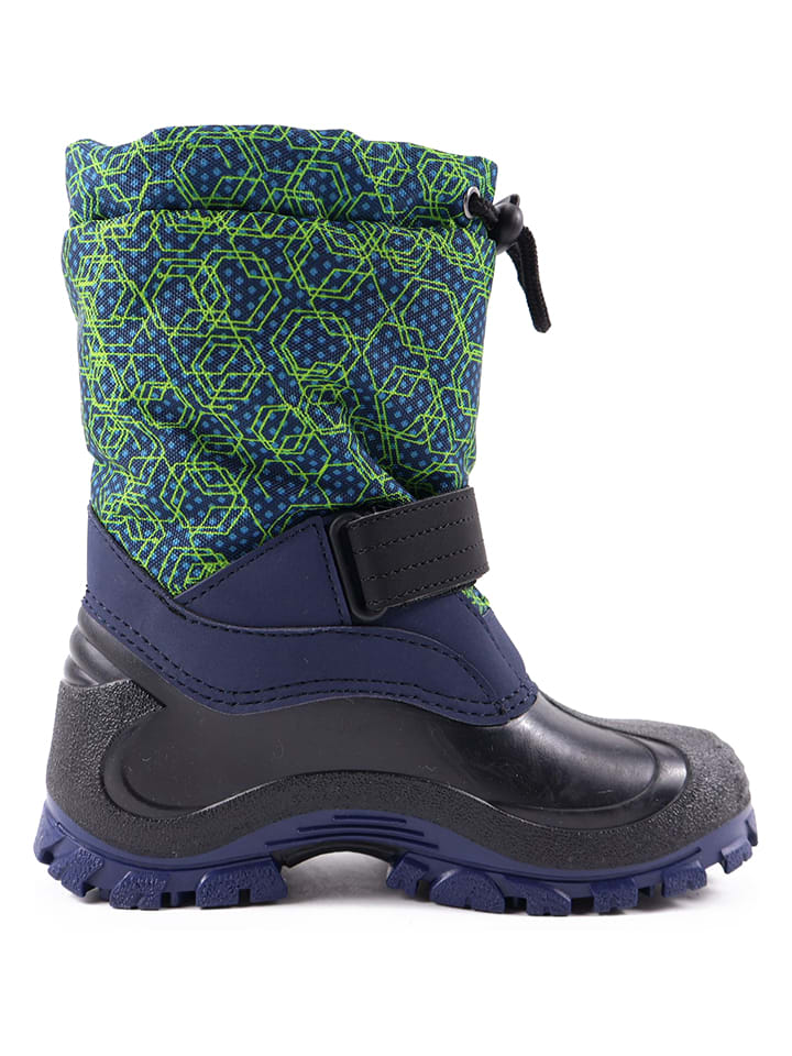 lamino Winterboots in Dunkelblau/ Grün günstig kaufen