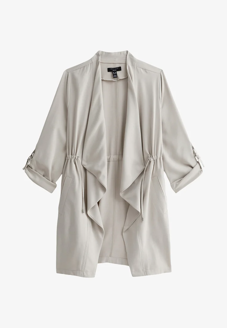 New Look Petite PETITE WATERFALL DUSTER - Abrigo corto