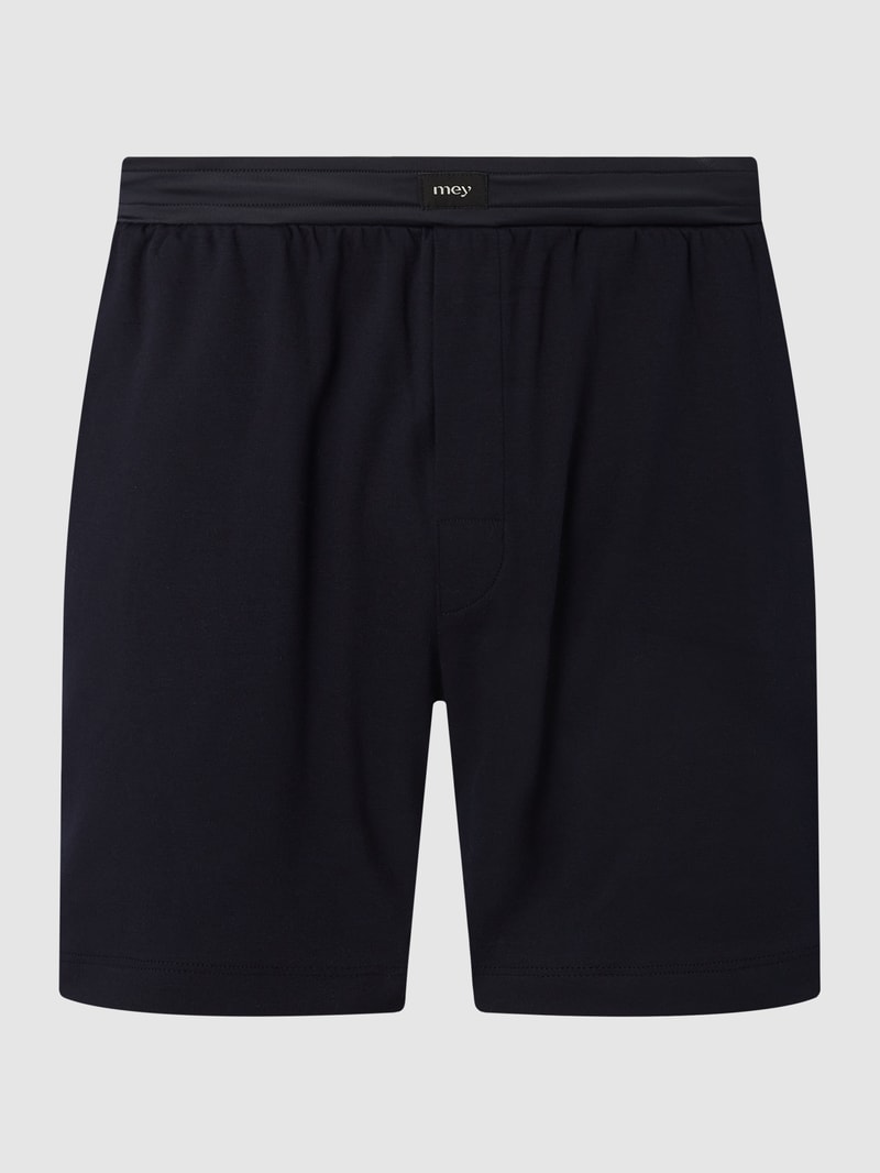 Pyjama-Hose aus Baumwolle in dunkelblau