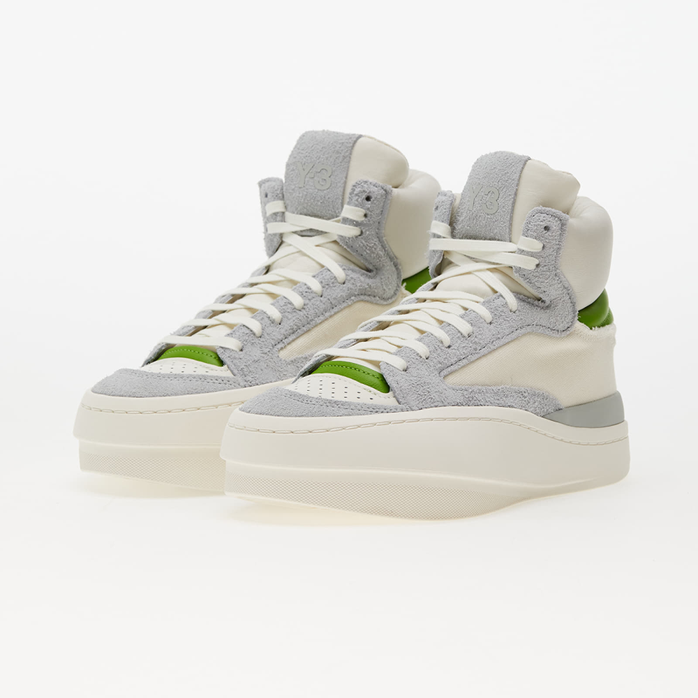 Y-3 Centennial Hi Off Team Rave Green Wonder Silver IG0798 / weiss