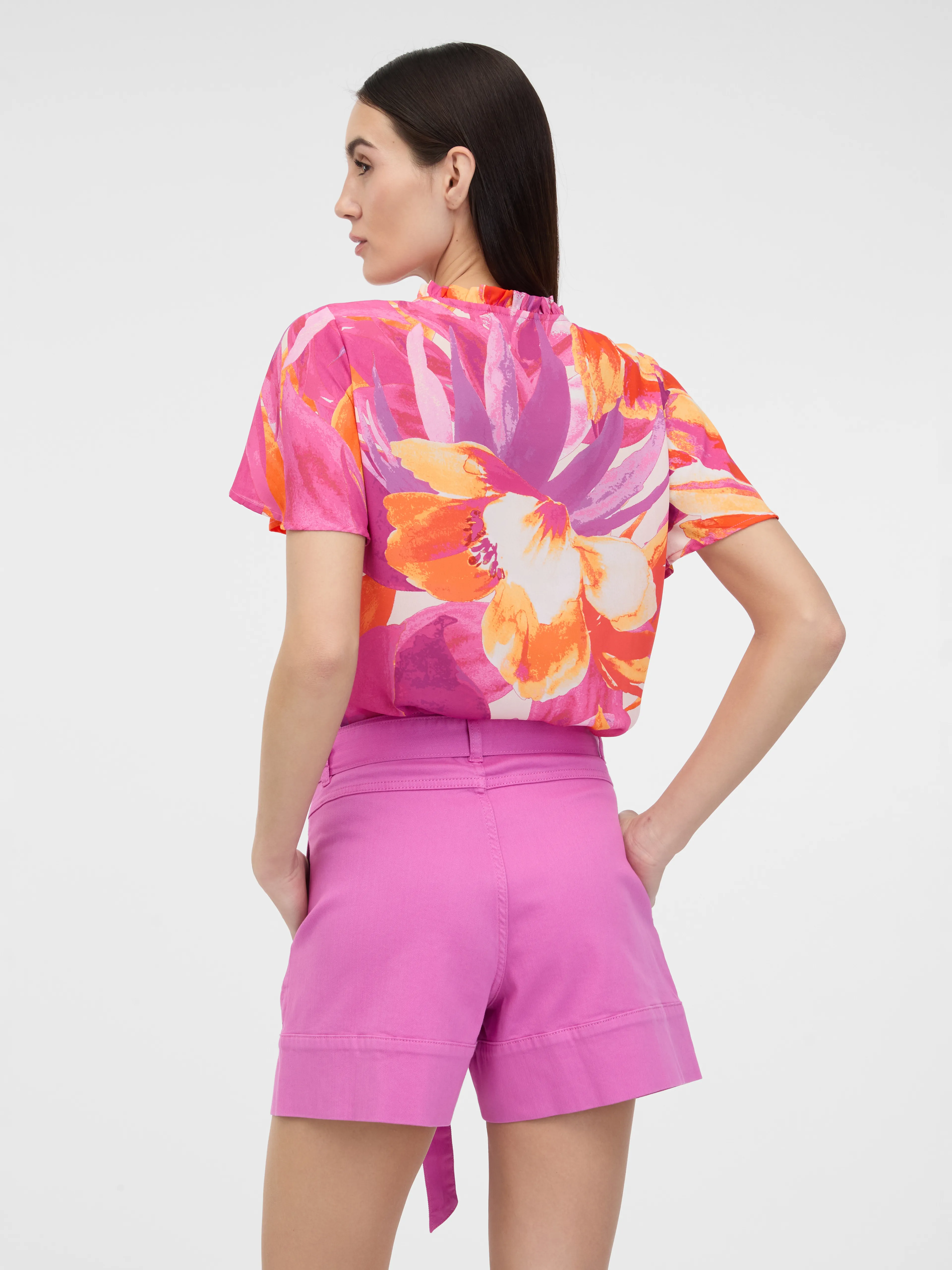 Dunkelrosa Damenbluse ORSAY