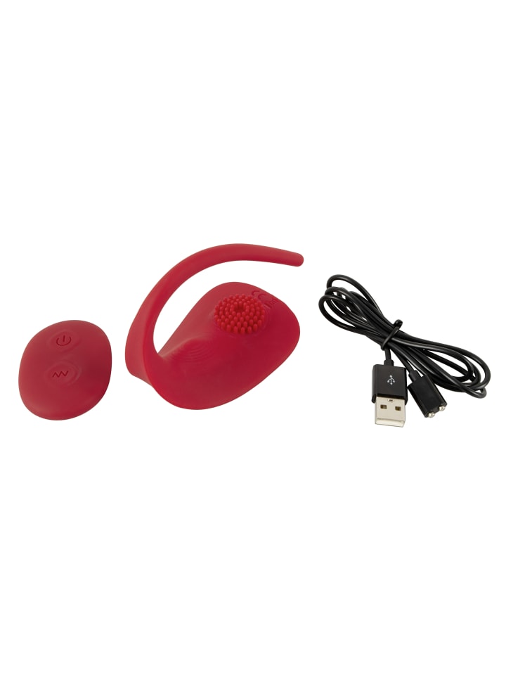 Sweet Smile Panty Vibe RC Slim Panty Vibrator in rot günstig kaufen 7,5