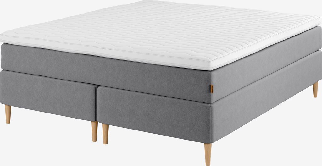 LYGNA GC30 złote Łóżko kontynentalne 150x200 LYGNA GC30 szaro-23 DREAMZONE