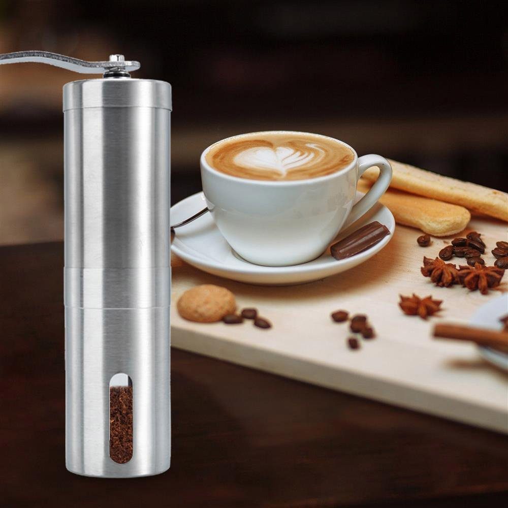 Intirilife Kaffeemühle, Kaffeemühle Manuelle Mühle zum Mahlen von Kaffee Hand Espressomühle