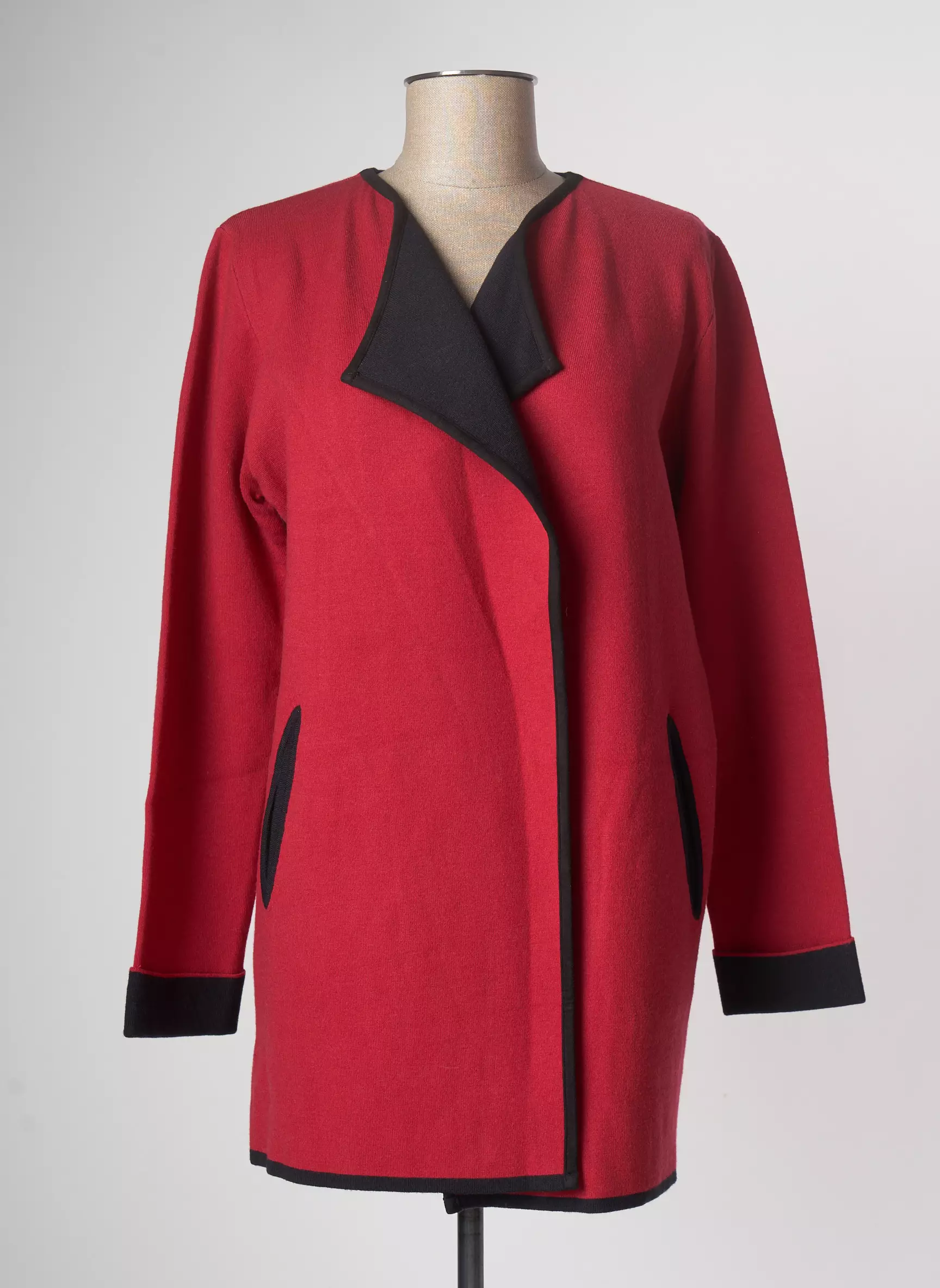 Tripode Cardigans Femme couleur rouge
