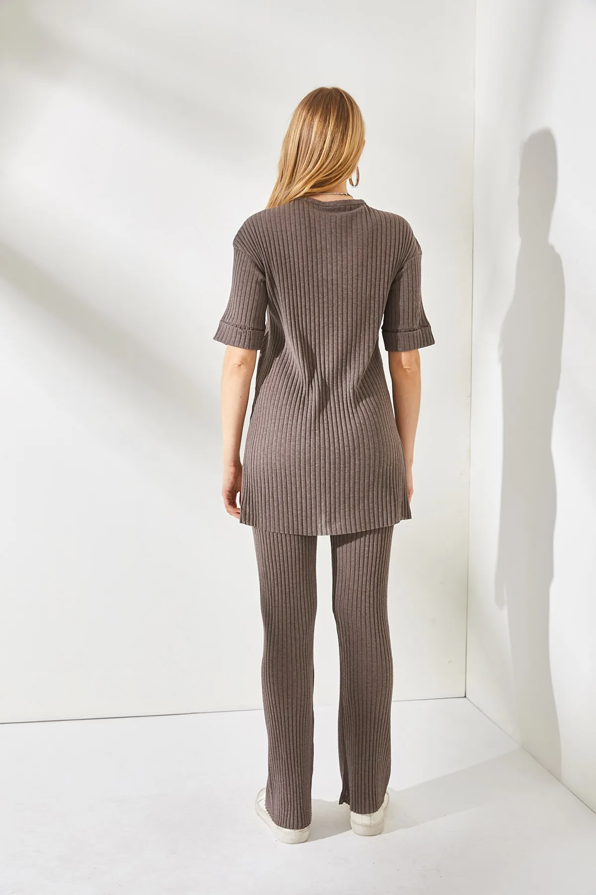 Olalook  Zweiteiler - Braun - Regular Fit