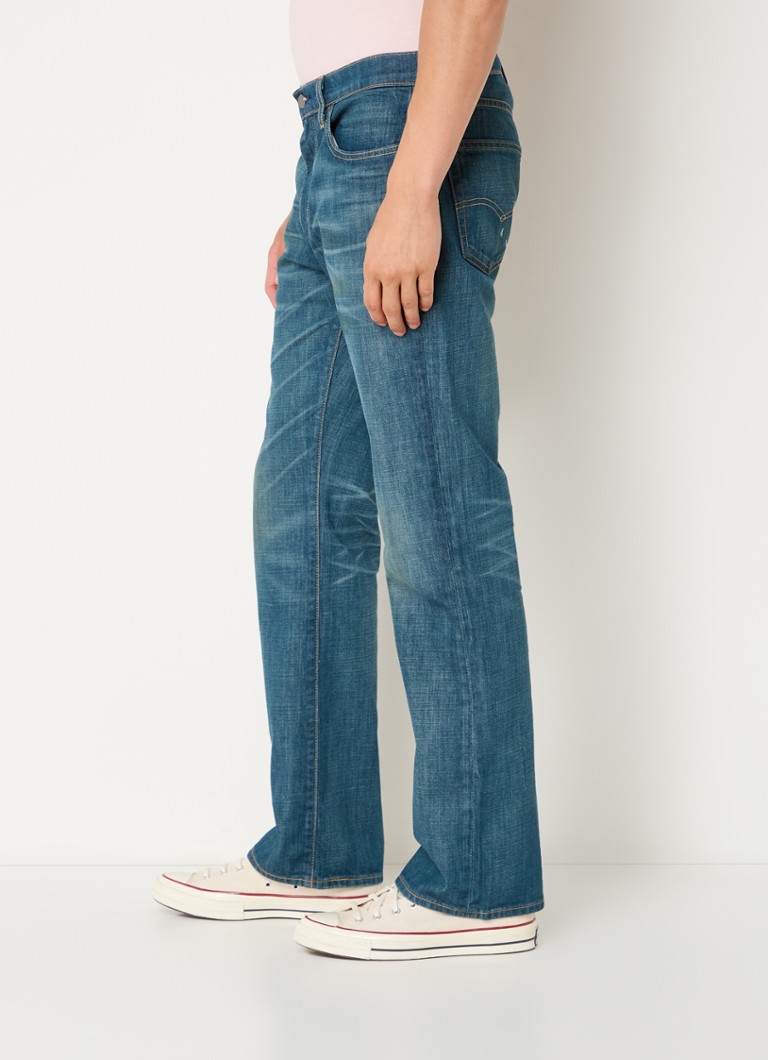 Levi's 527 tiesaus kirpimo džinsai su tamsiu skalbimu
