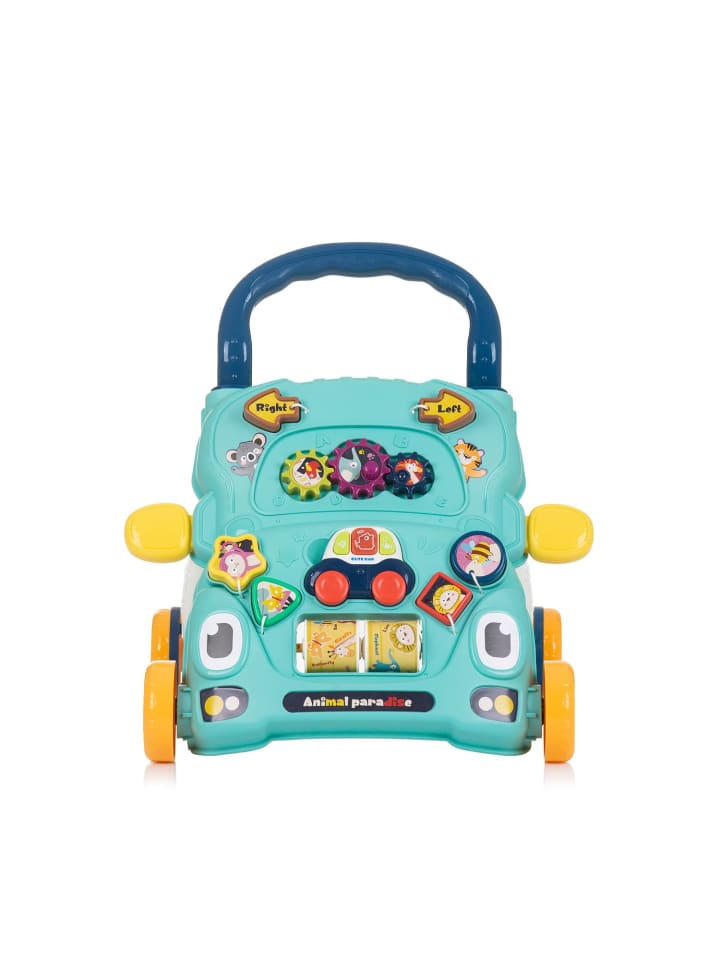 Chipolino Lauflernwagen lustige Tiere in blau günstig kaufen onesize