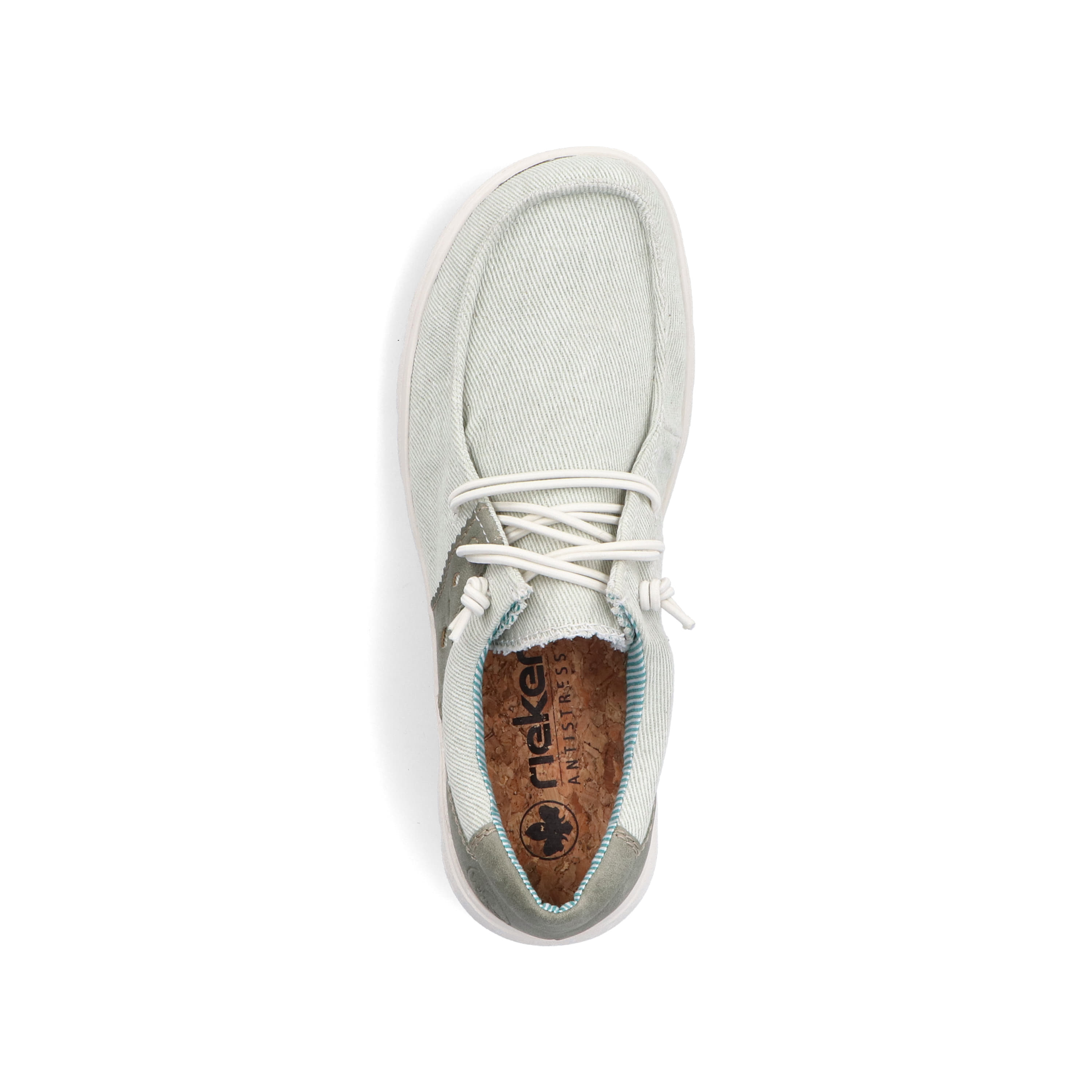 Rieker Damen Slipper mintgrün