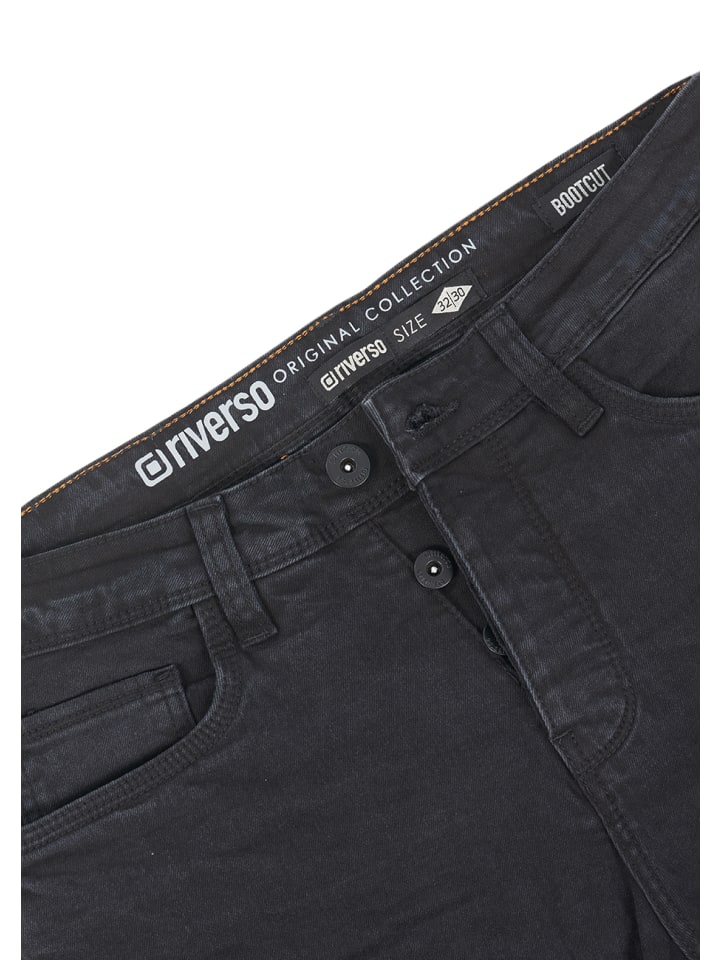 riverso  Jeans RIVFalko bootcut in Schwarz günstig kaufen