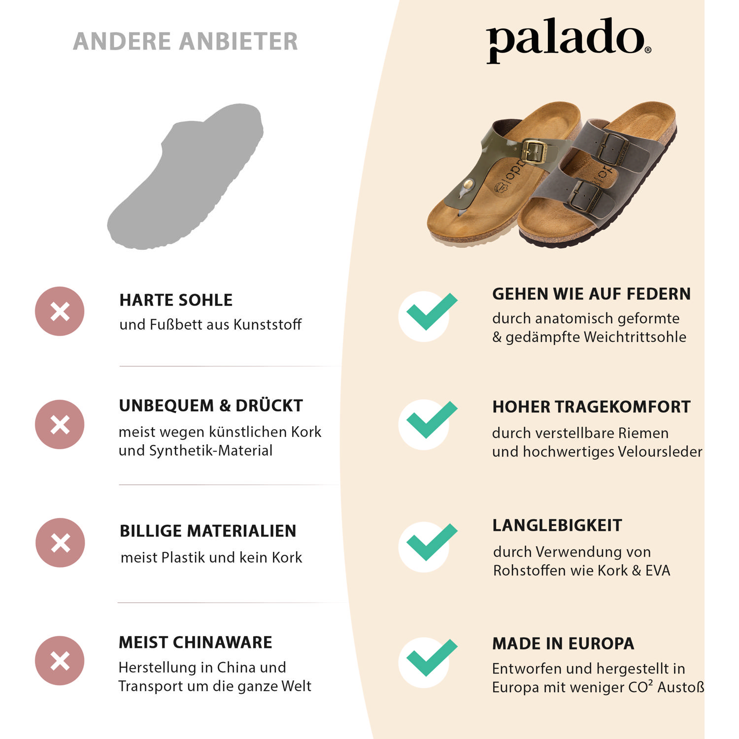 Palado Malta BX by Sila Sahin, Pantoletten, Damen, Gold Metallic