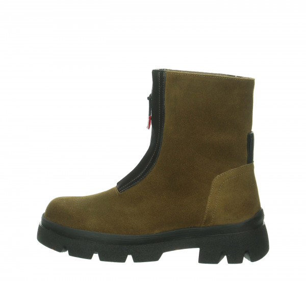 KANGAE Stiefelette - Olive/Kombi