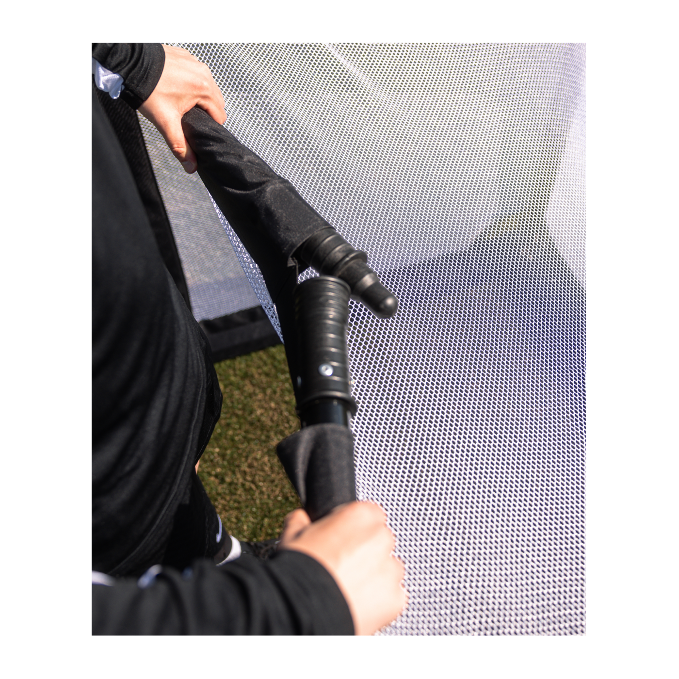 Cawila CORE Aluminium Minitor | Schwarz | 150 x 100cm