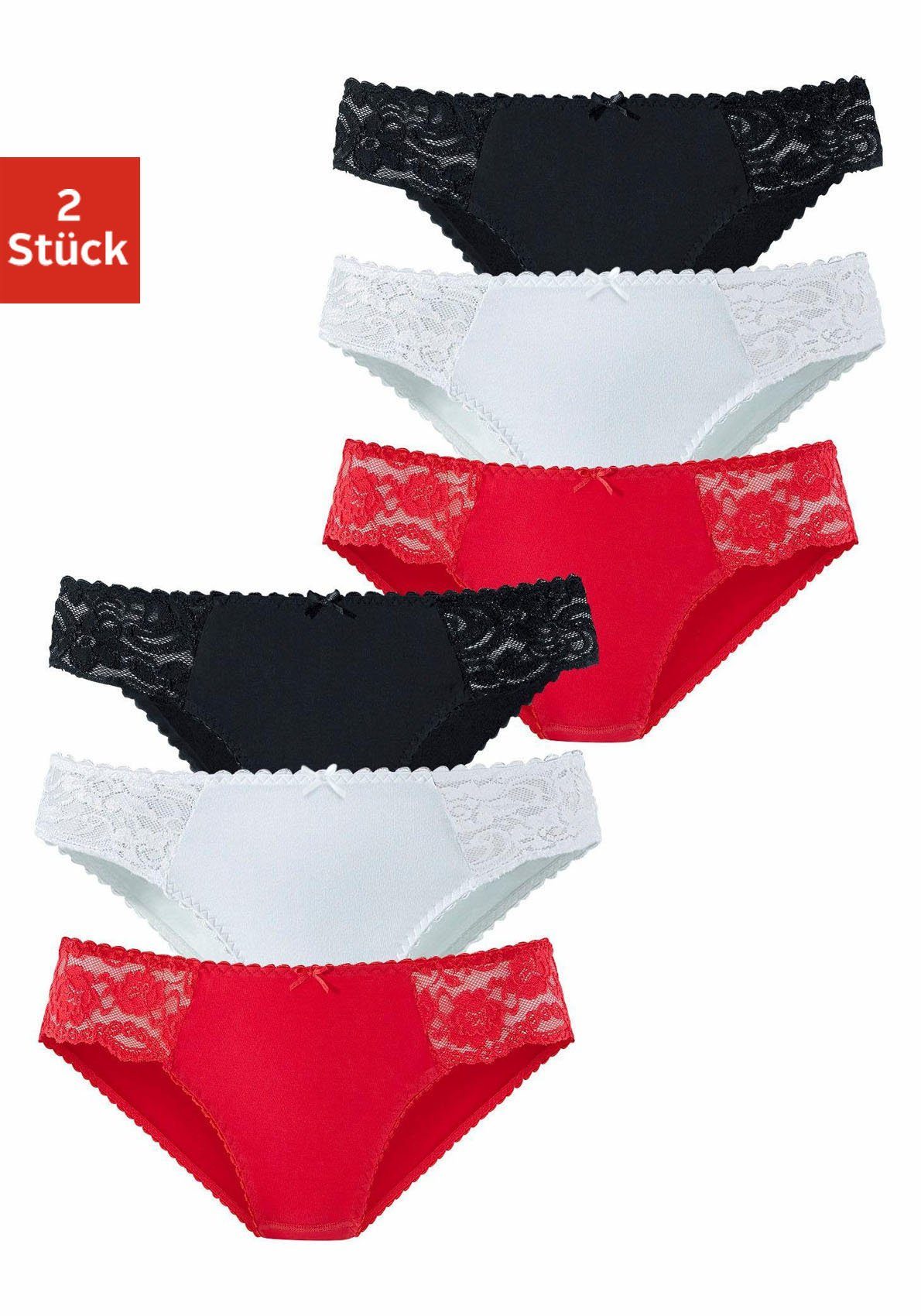 petite fleur Jazz-Pants Slips (Packung, 6-St) aus elastischer Baumwoll-Qualität