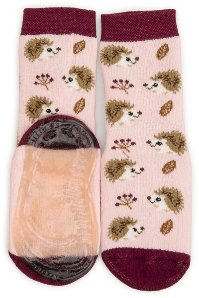 Ewers ~ Stoppersocke SoftStep ~ Igel rose