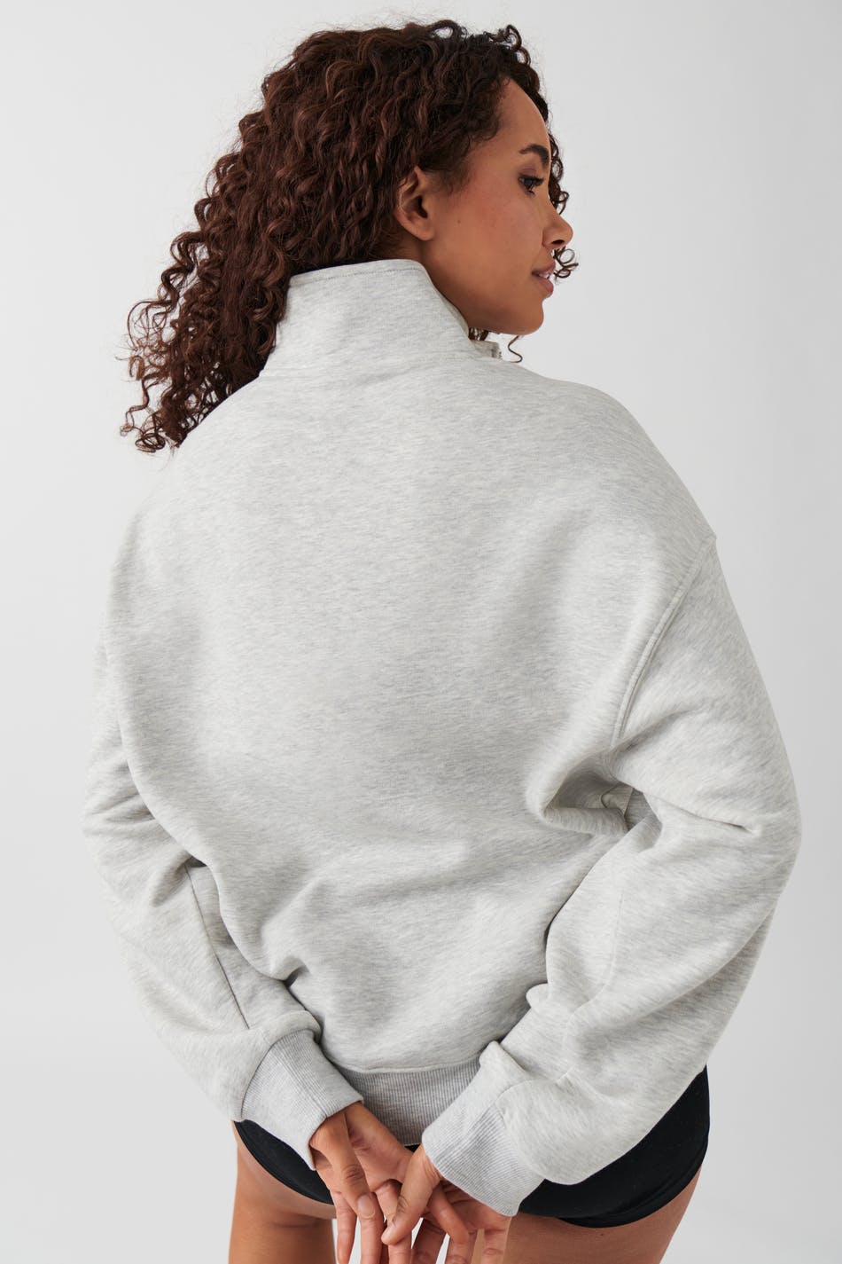 Zip sweater