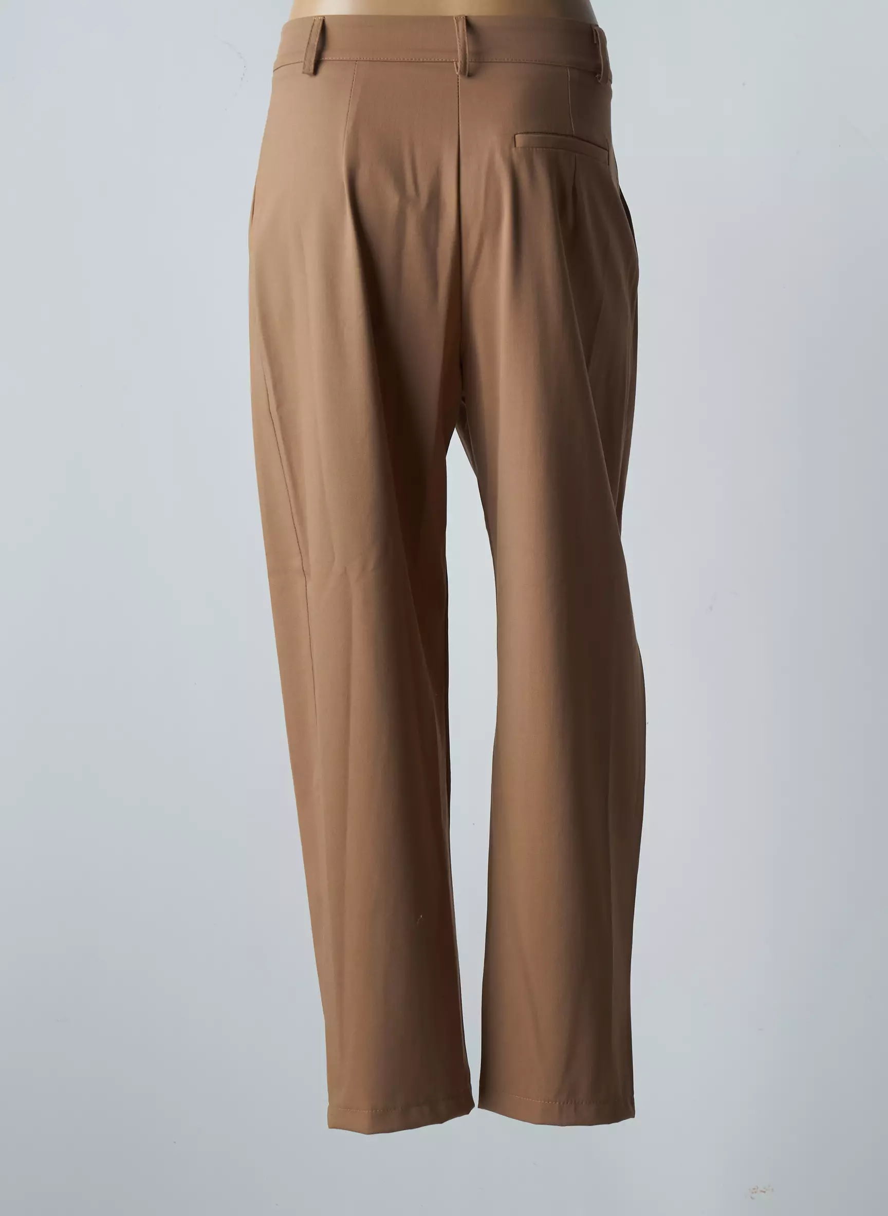 Studio Parisien Pantalons Droits Femme couleur marron