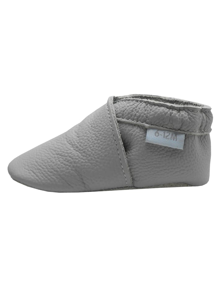 Yalion Baby Leder-Krabbelschuhe in Hellblau günstig kaufen