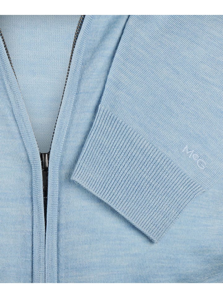 McGregor Wollcardigan in Hellblau günstig kaufen