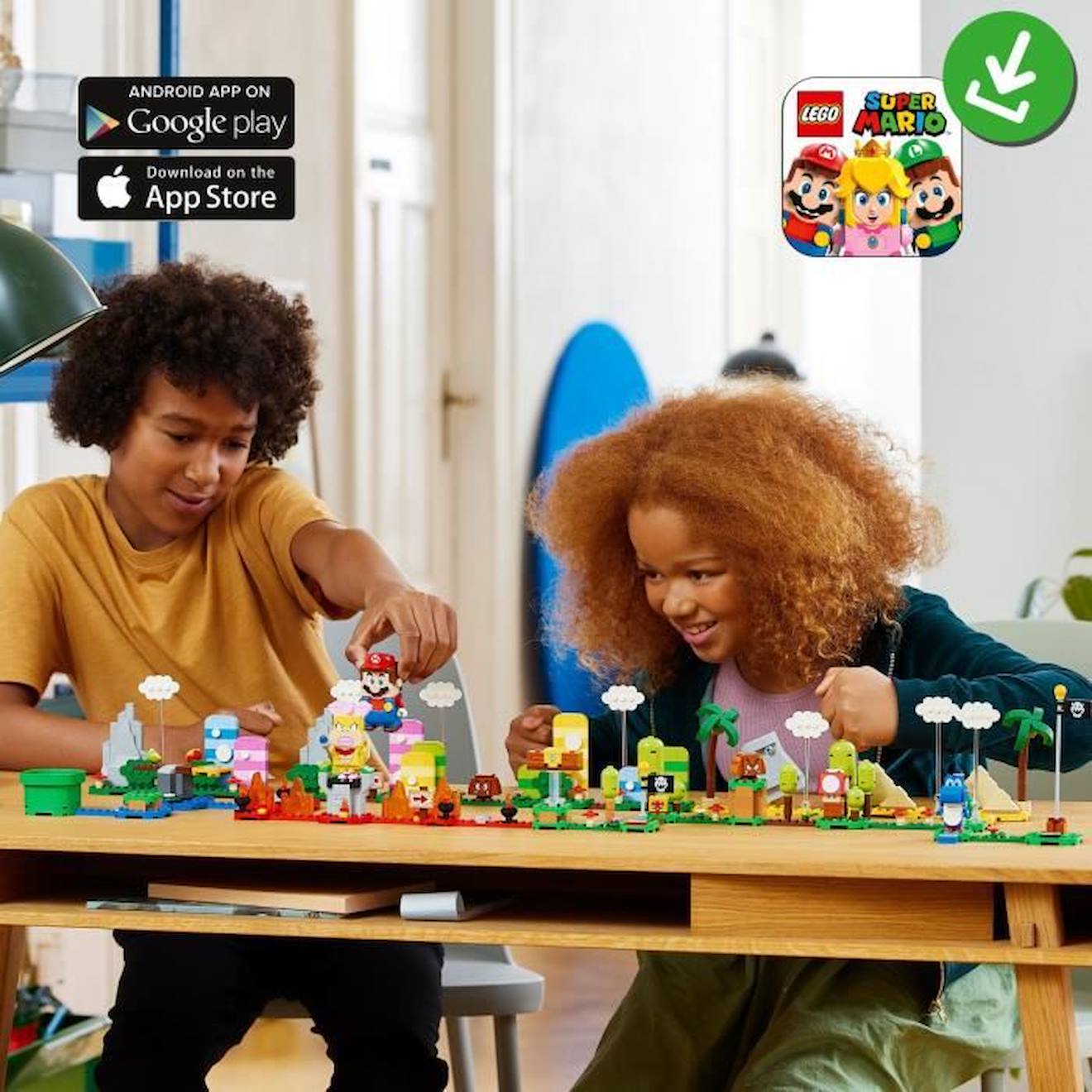 LEGO® Super Mario 71418 Set La boîte à Outils Créative, Jouet Enfants 6 Ans, avec Figurines blanc