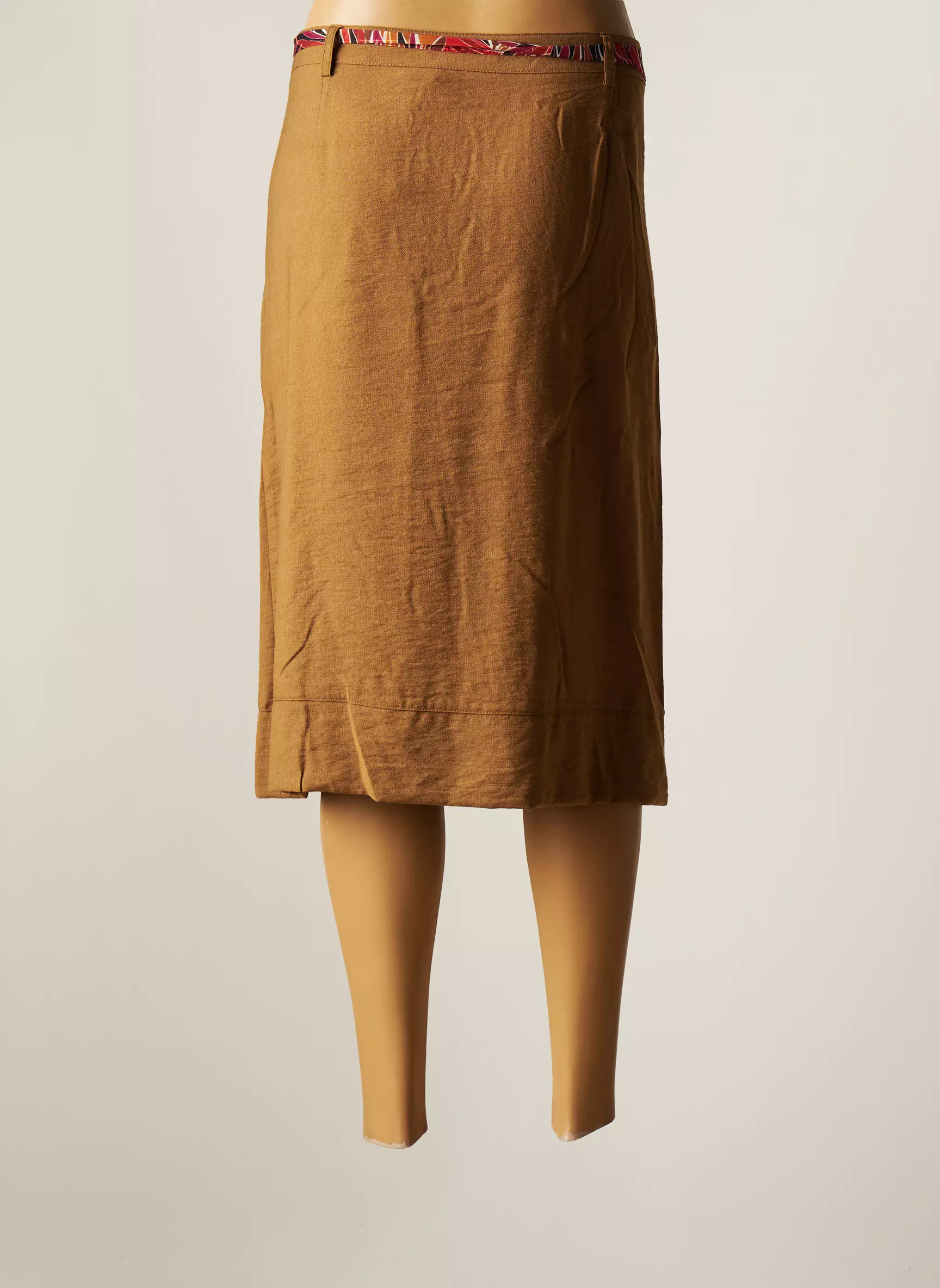 Christine Laure Jupes Mi Longues Femme couleur marron