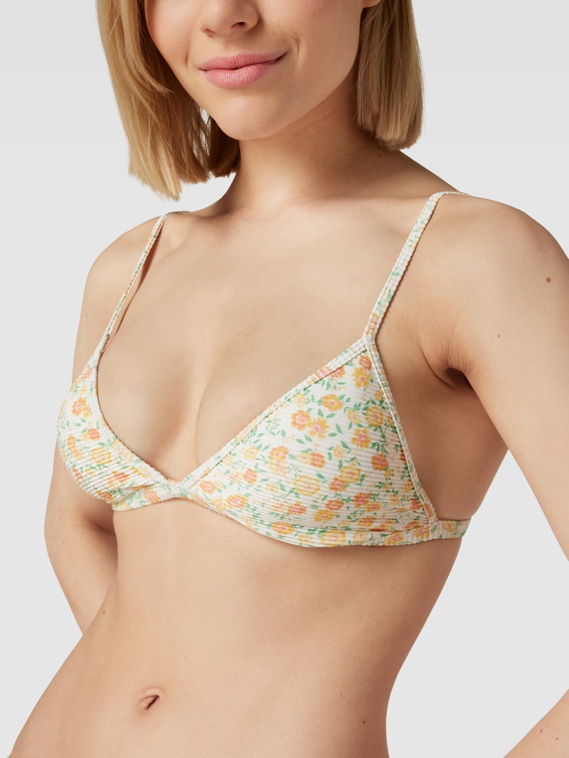 Bikini-Oberteil mit Hakenverschluss in offwhite