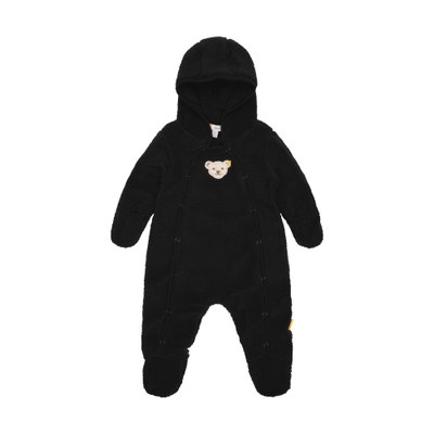 Einteiler Fleece, dunkelblau für Mädchen