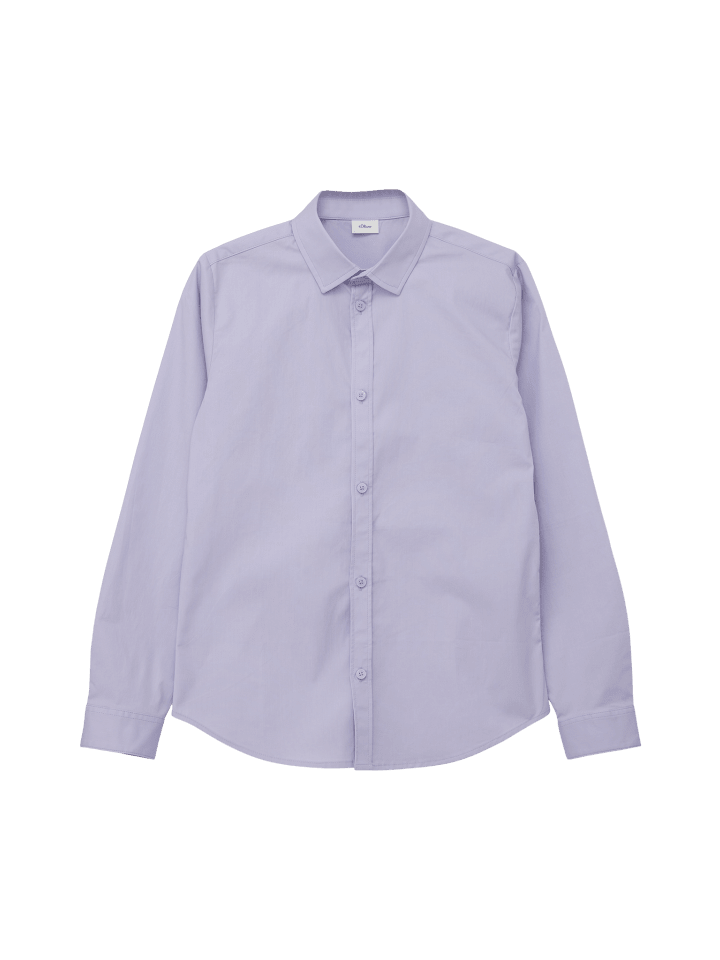 s.Oliver Hemd langarm in Lila günstig kaufen