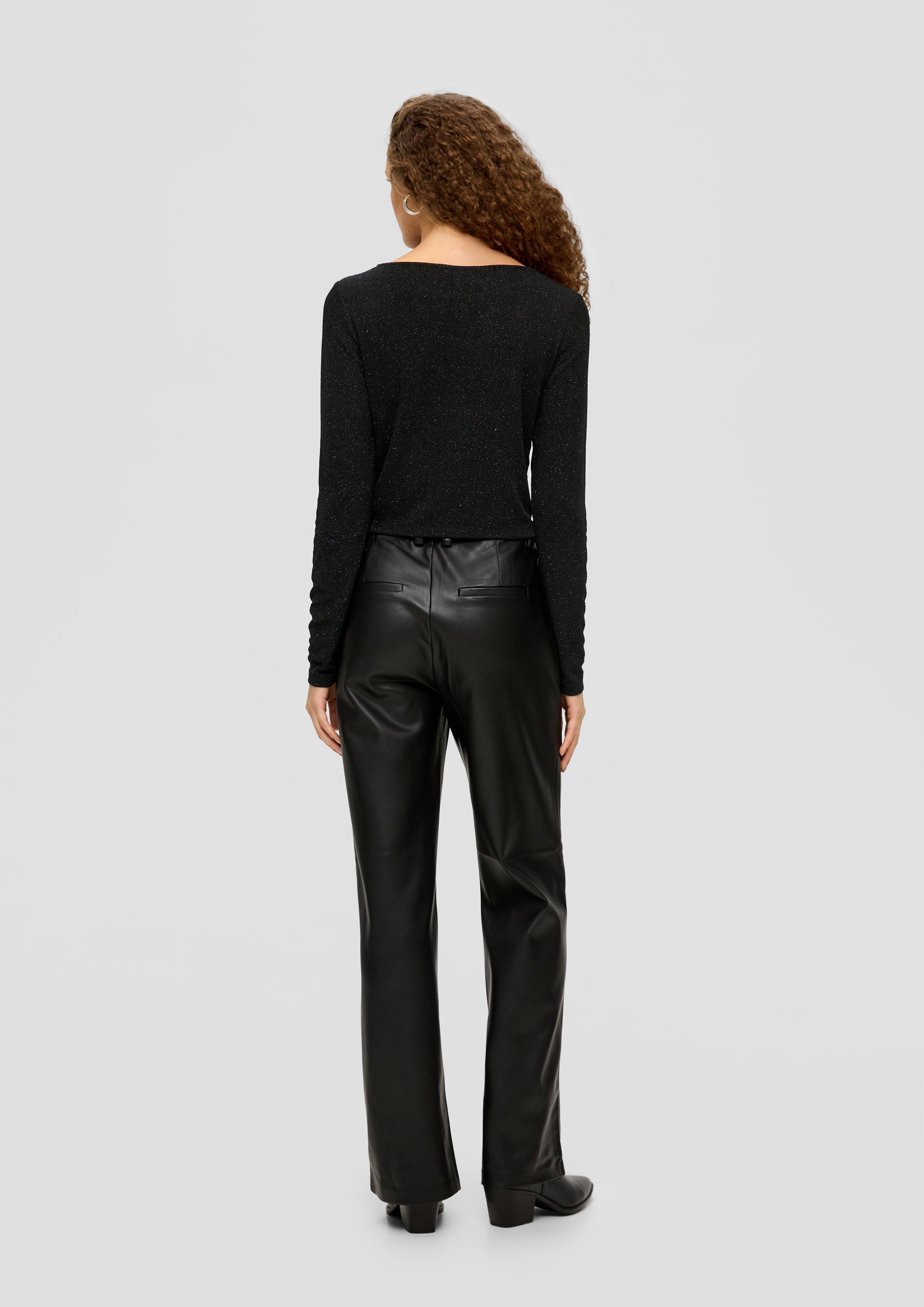 Langarmshirt mit Knopfleiste  2138356-9999