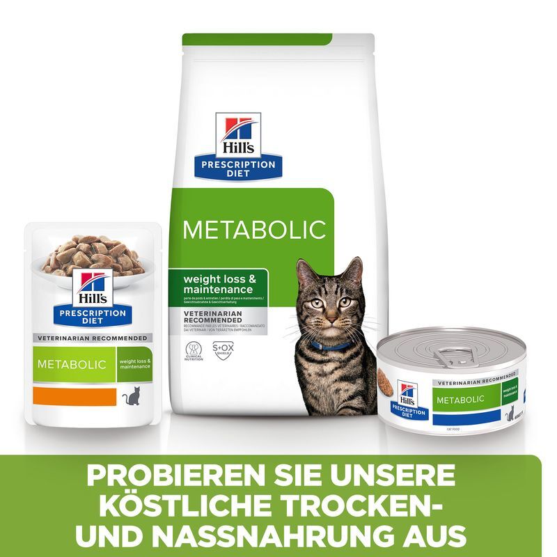 Hill's Übergewicht Hill's Prescription Diet Metabolic Weight Management mit Huhn Geflügel 12x85 g