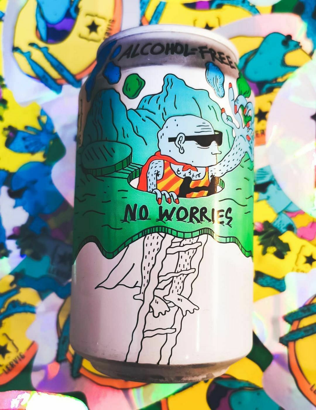 Lervig : No Worries - Gueule de joie 0.5° |  33 cl