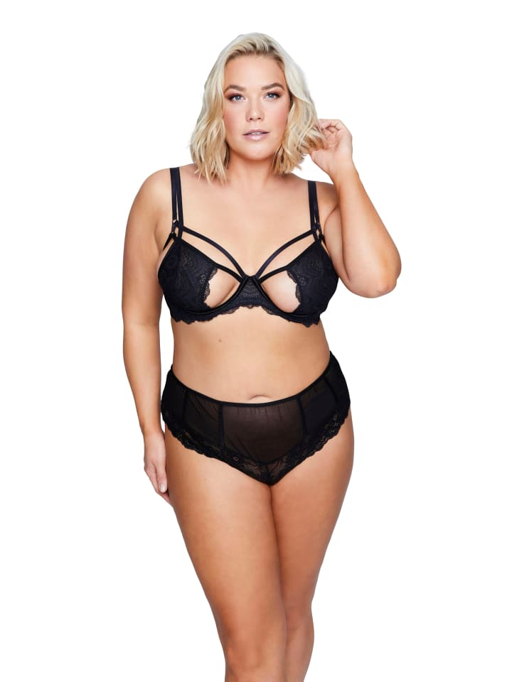 Ulla Popken Bügel-BH in schwarz günstig kaufen