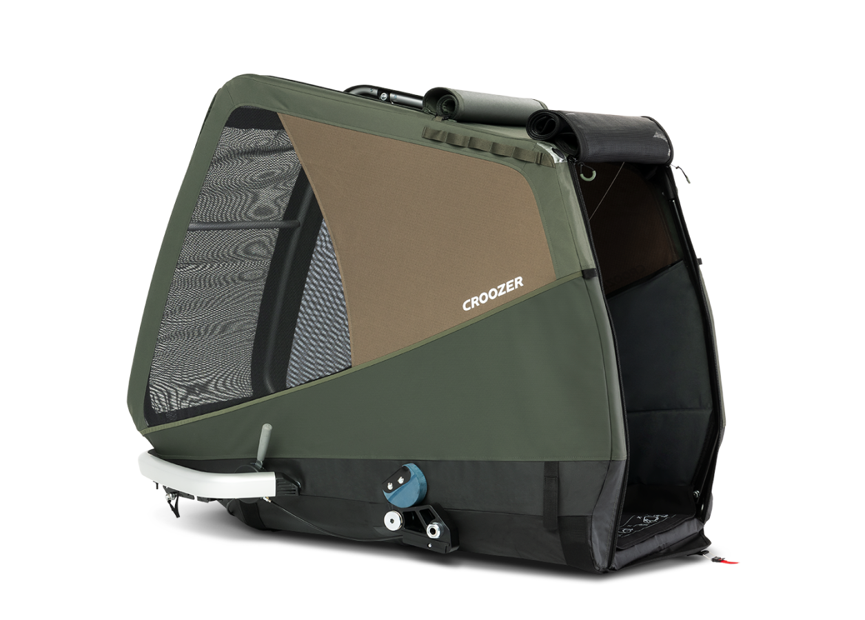 Croozer Fahrradzubehör Croozer RHR Quality Kratzbaum Catdream de Luxe moosgrün
