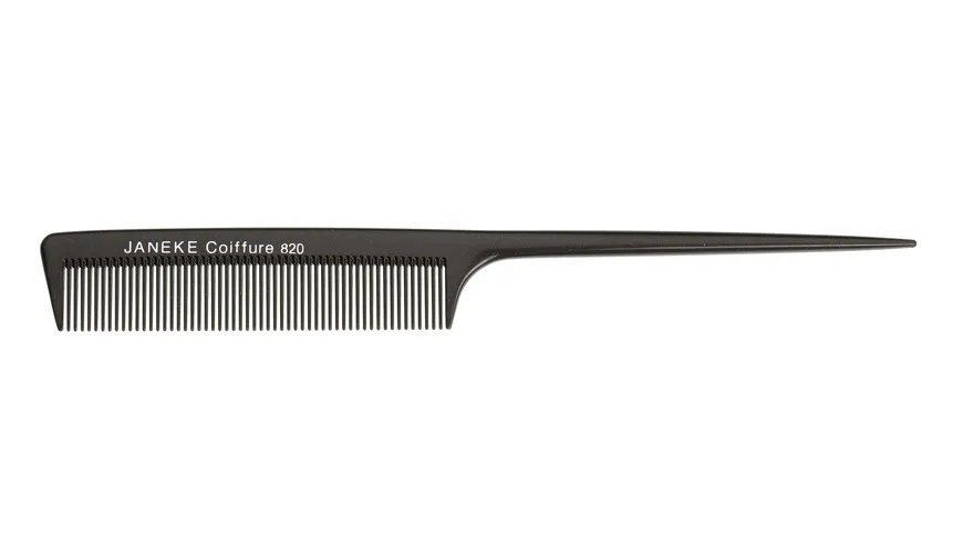 Jäneke Stielkamm Kunstoff Schwarz 21cm.