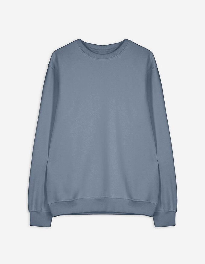 Sweatshirt - Rippbündchen