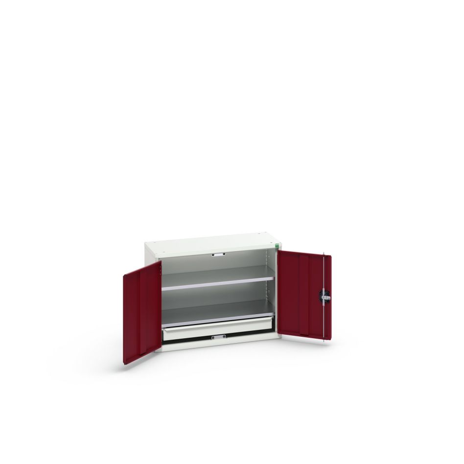 Bott 16929103.24 Dulap suspendat Verso eco 800x350x600mm 2 rafturi 1 sertar RAL 3004