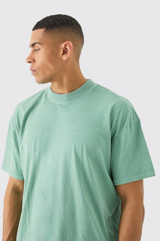 Oversize T-Shirt mit Official-Print